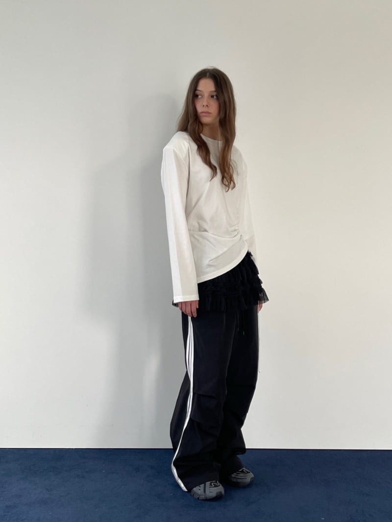 Another Avenue - Korean Women Fashion - #thelittlethings - Fleeced Stripes Pants - 7