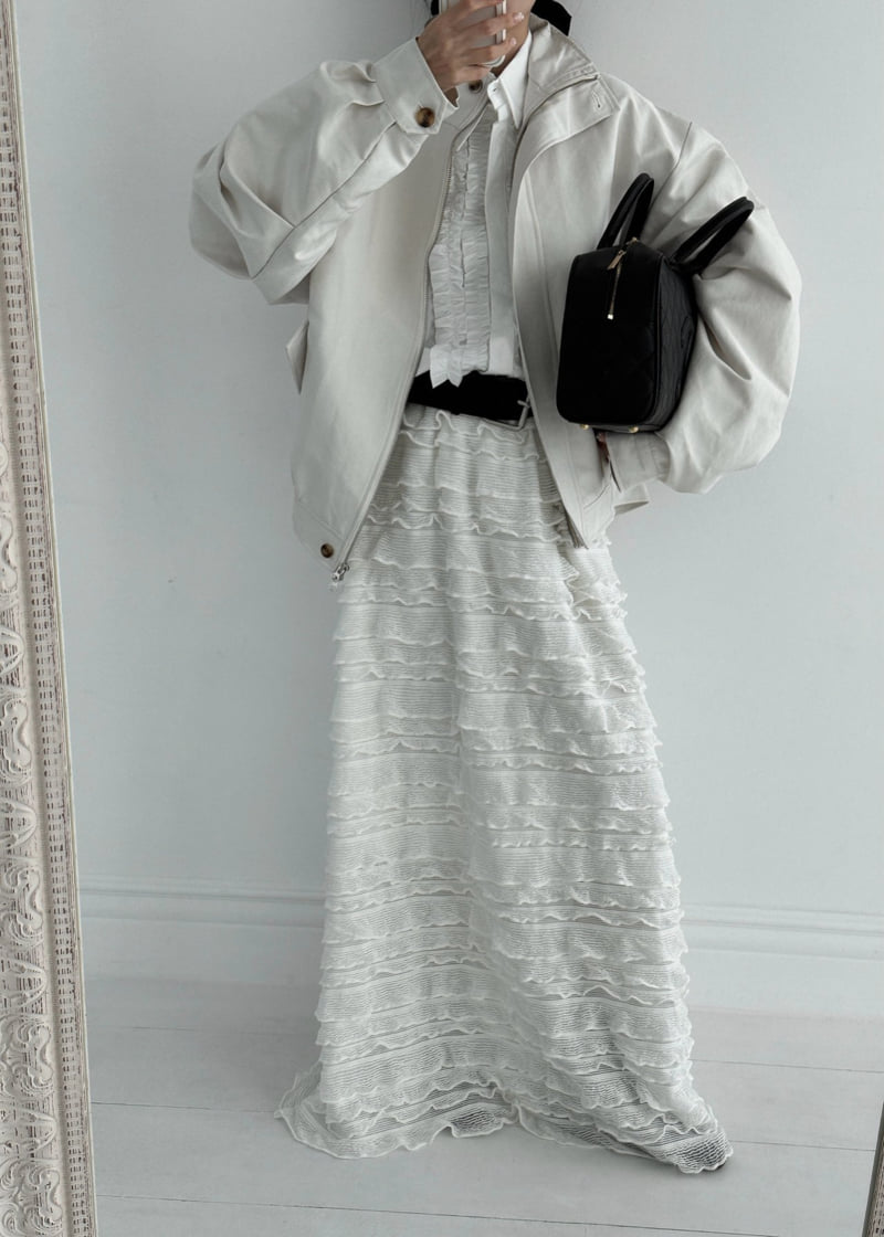 Auver_Fit - Korean Women Fashion - #vintageinspired - Trench Jumper - 5