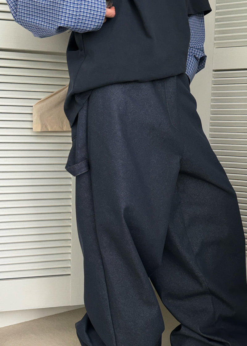 Auver_Fit - Korean Women Fashion - #vintagekidsstyle - Selvedge Roll-up Pants