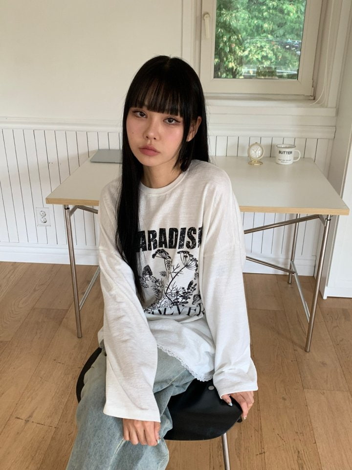 Bricklane - Korean Women Fashion - #thatsdarling - Paradise Tee - 2