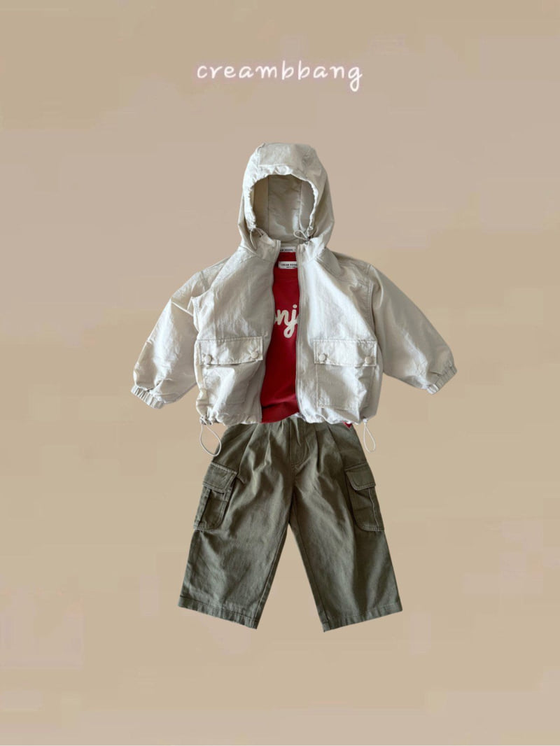 Cream Bbang - Korean Children Fashion - #childofig - Washed Cargo Pants - 10