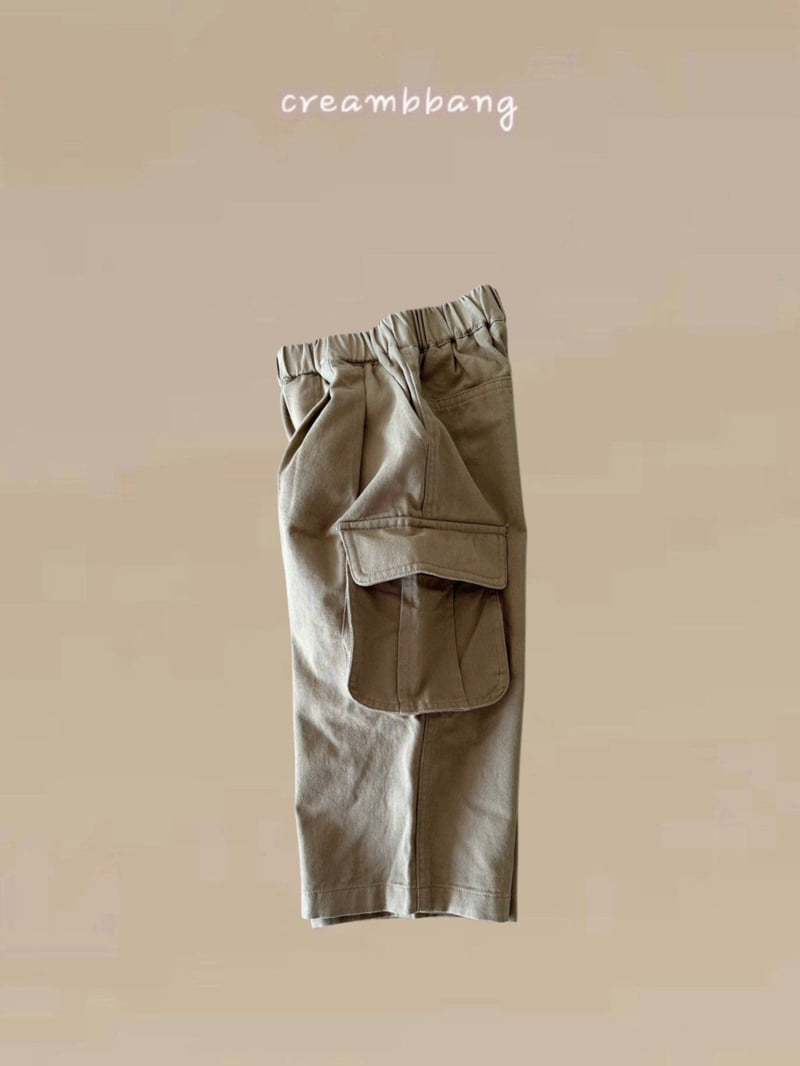 Cream Bbang - Korean Children Fashion - #designkidswear - Washed Cargo Pants - 12