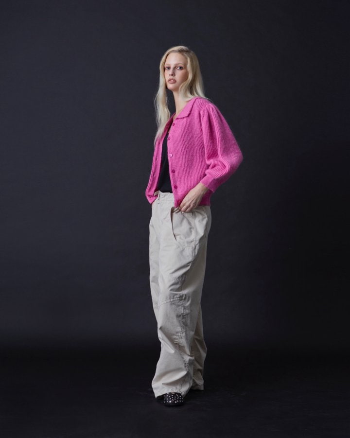 Dailyjud - Korean Women Fashion - #momslook - Rococo Mohair Cardigan - 3