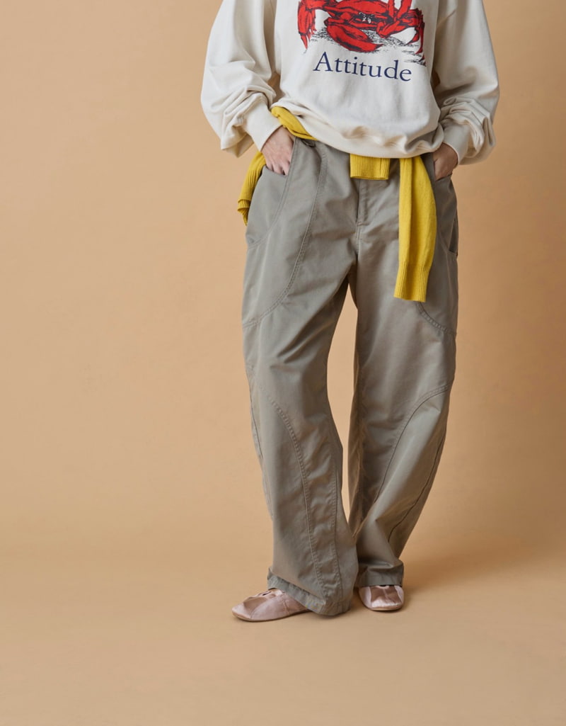 Dailyjud - Korean Women Fashion - #momslook - Nicolson Stitch Pants