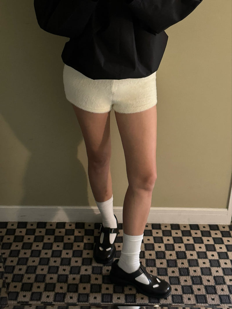 Dailyjud - Korean Women Fashion - #momslook - Angora Shorts