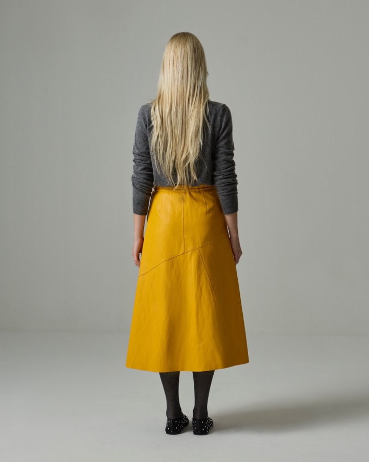 Dailyjud - Korean Women Fashion - #thatsdarling - Pannel Wrap Skirt - 3