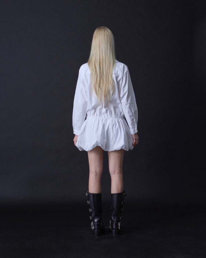 Dailyjud - Korean Women Fashion - #vintagekidsstyle - Maroni Balloon Dress - 8