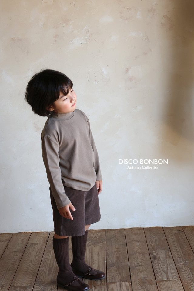 Disco Bonbon - Korean Children Fashion - #magicofchildhood - Comfy Span Turtleneck Tee - 4