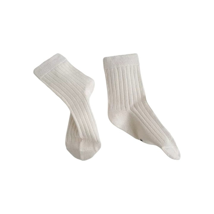 Dudie - Korean Children Fashion - #kidsshorts - Stanard Green Socks - 5