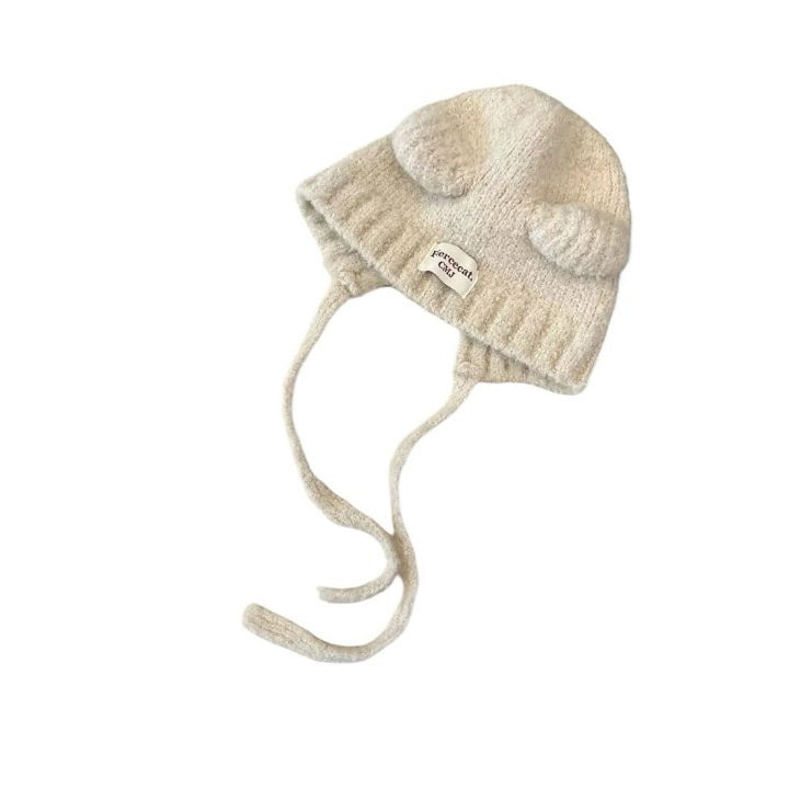 Dudie - Korean Children Fashion - #magicofchildhood - Bear Balaclava - 4