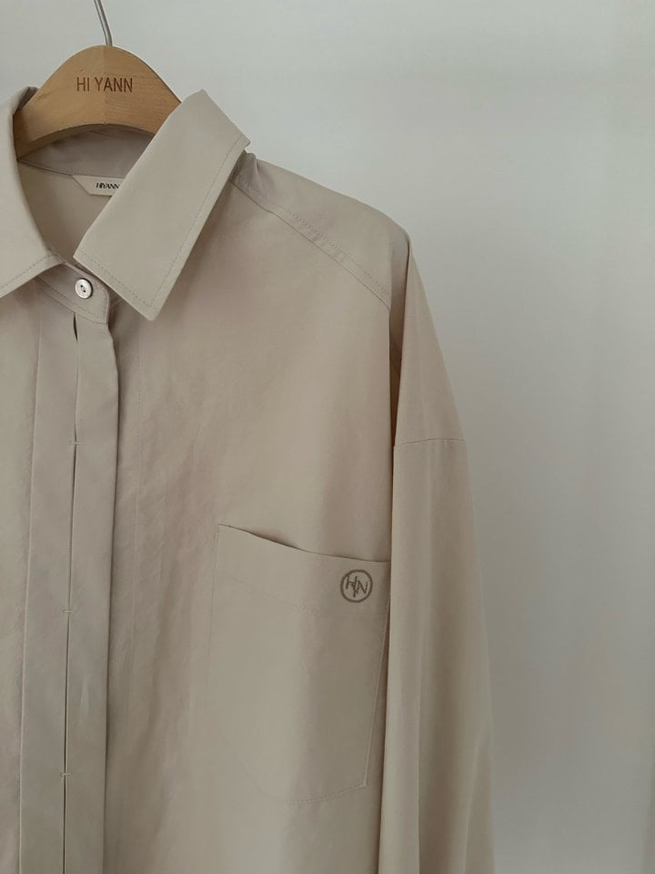 Hiyann - Korean Women Fashion - #momslook - Tom Boy Crop Shirt - 8