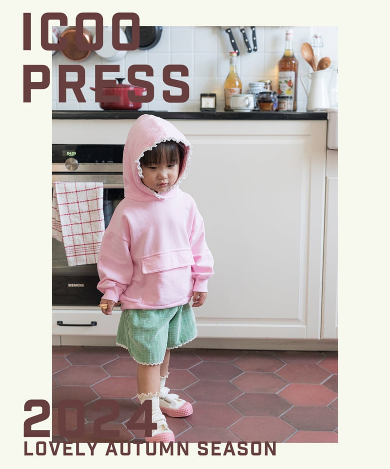 Icoo - Korean Children Fashion - #magicofchildhood - Corduroy Lace Short Pants - 2