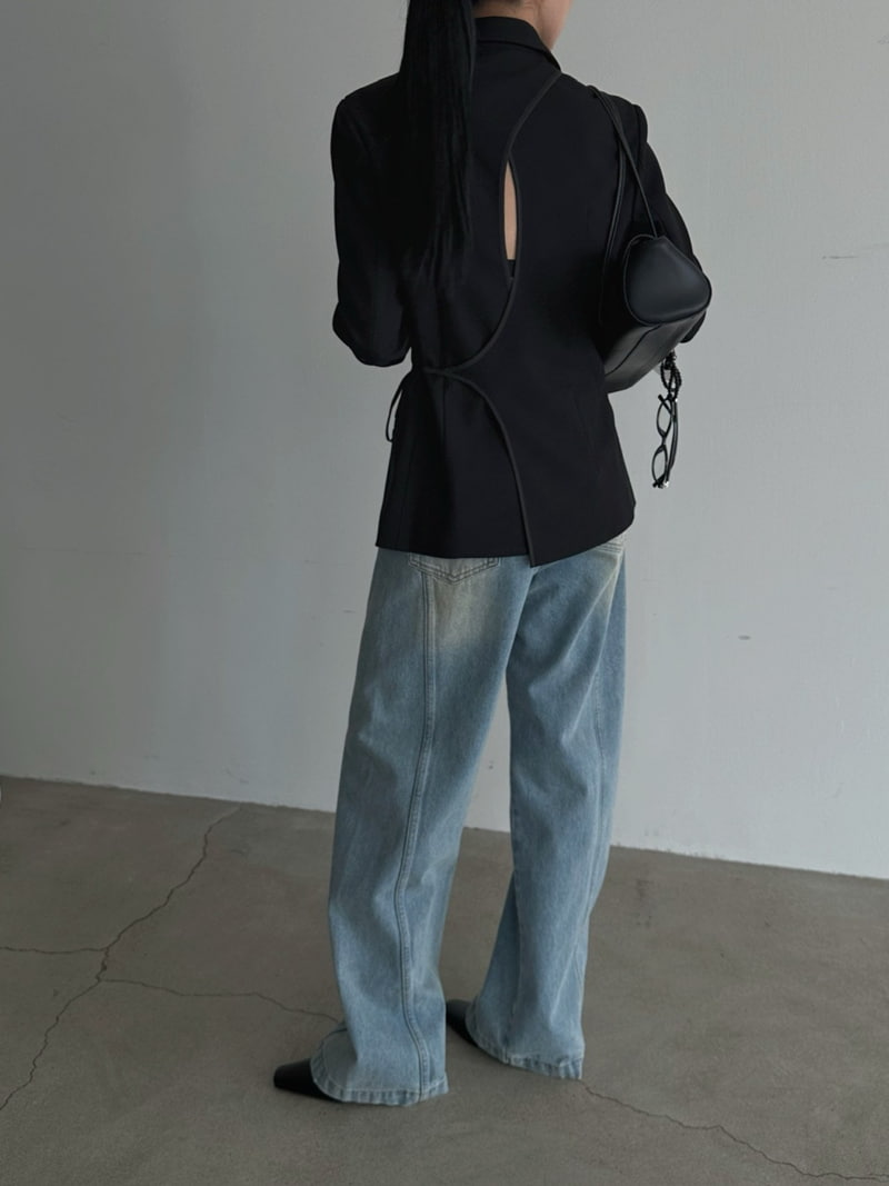 Jade Market - Korean Women Fashion - #vintageinspired - Mooi Wrap Jacket