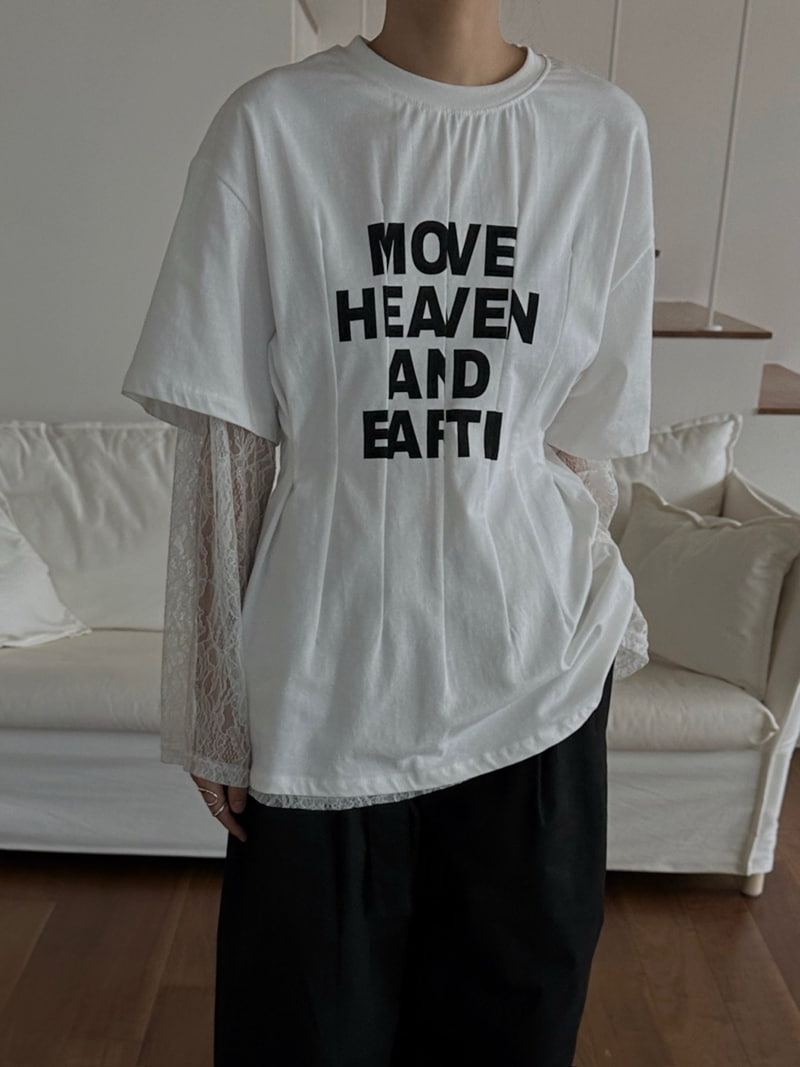 Jade Market - Korean Women Fashion - #vintageinspired - Mood Graphic Tee - 4