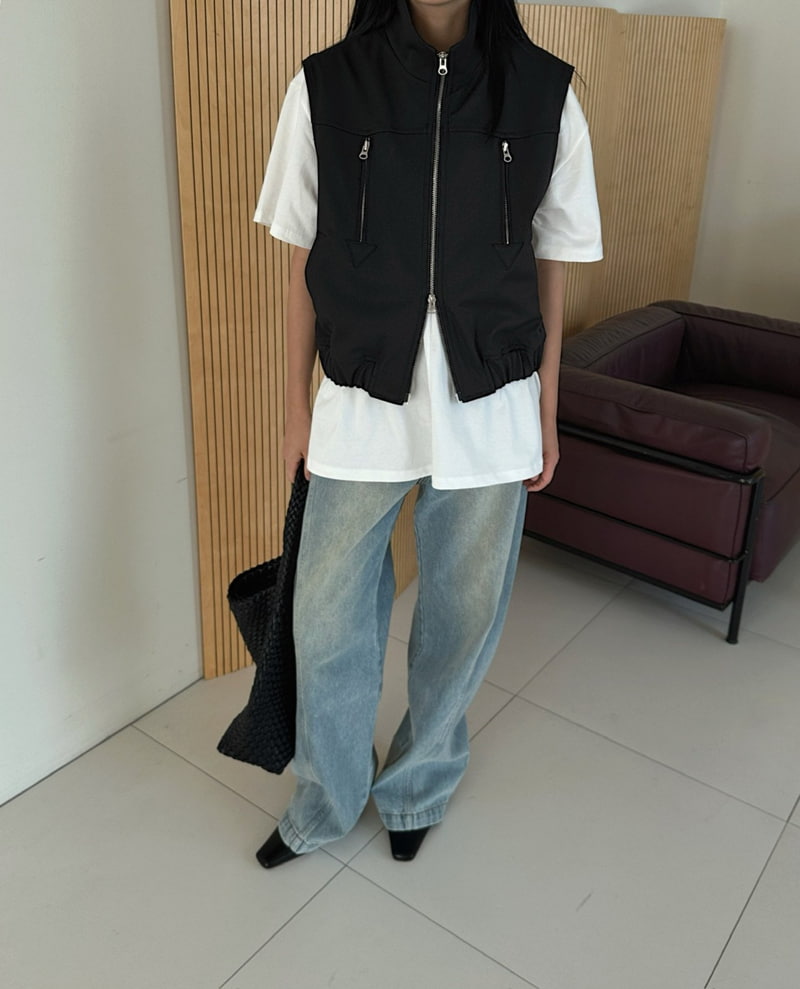 Jade Market - Korean Women Fashion - #womensfashion - Urane Vest - 5