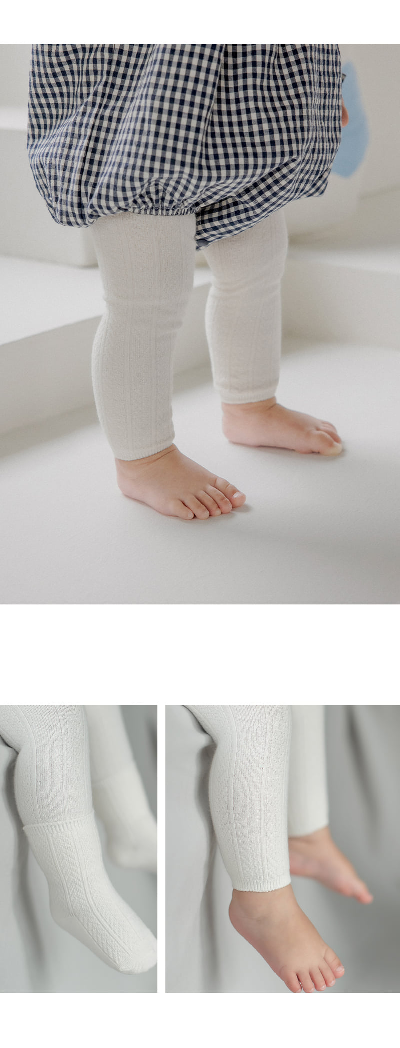 Kids Clara - Korean Baby Fashion - #babyoutfit - Premium May Baby Legging Set (set of 5) - 2