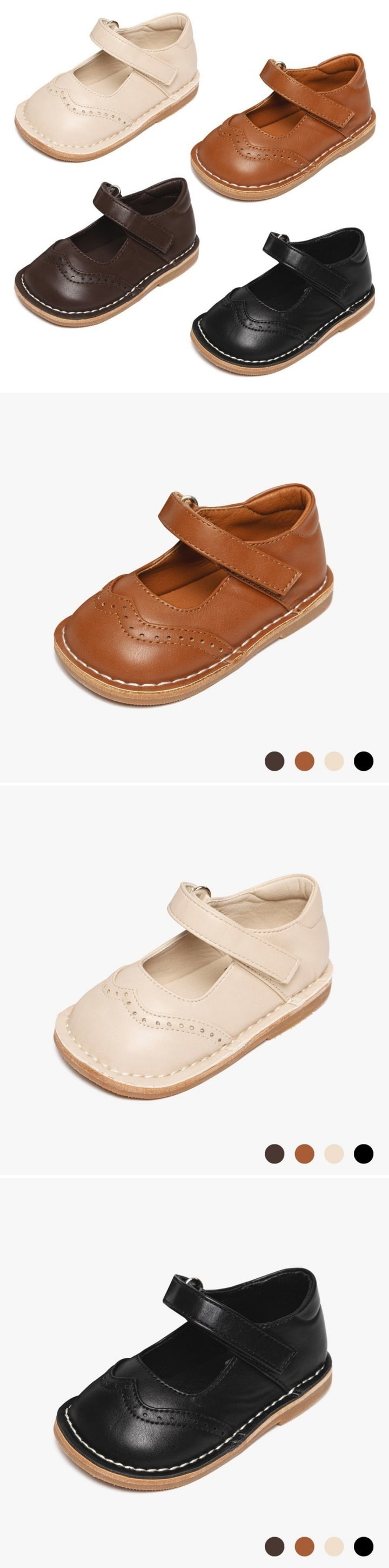 La Stella - Korean Baby Fashion - #babyboutique - Blanc Loafer