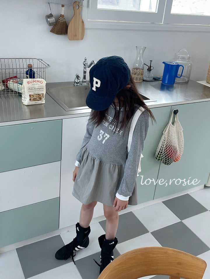 Love Rosie - Korean Children Fashion - #Kfashion4kids - Girl Group Mini Frill One-piece - 4