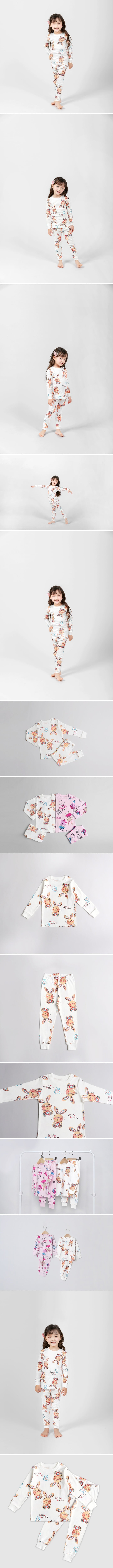 Mellisse - Korean Baby Fashion - #babyoninstagram - Cute Bunny Pajamas