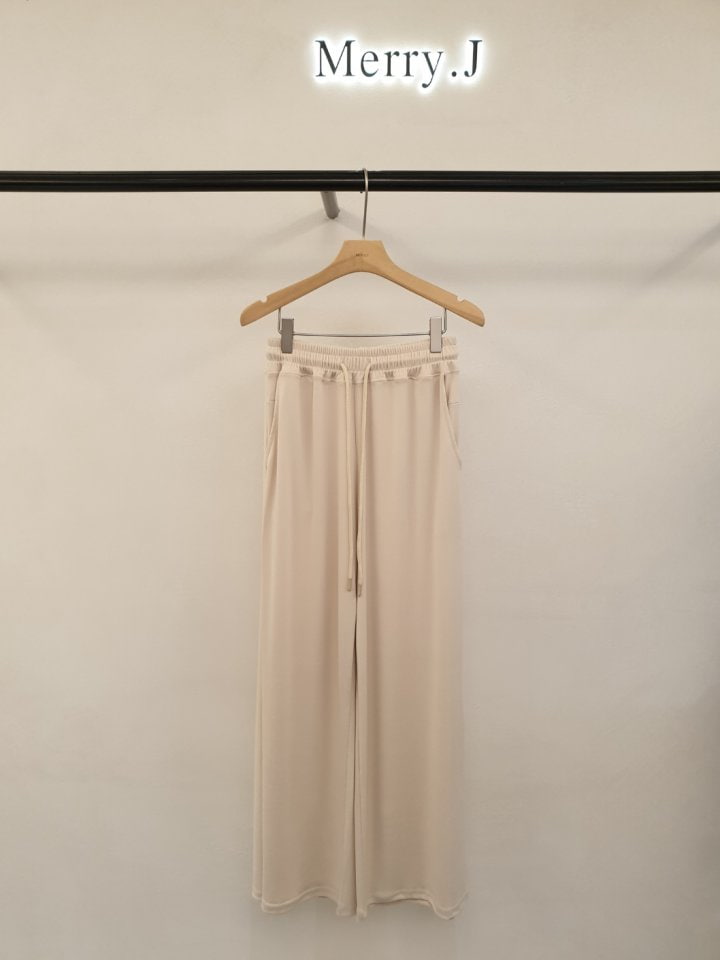 Merry J - Korean Women Fashion - #momslook - Brush Pants - 5