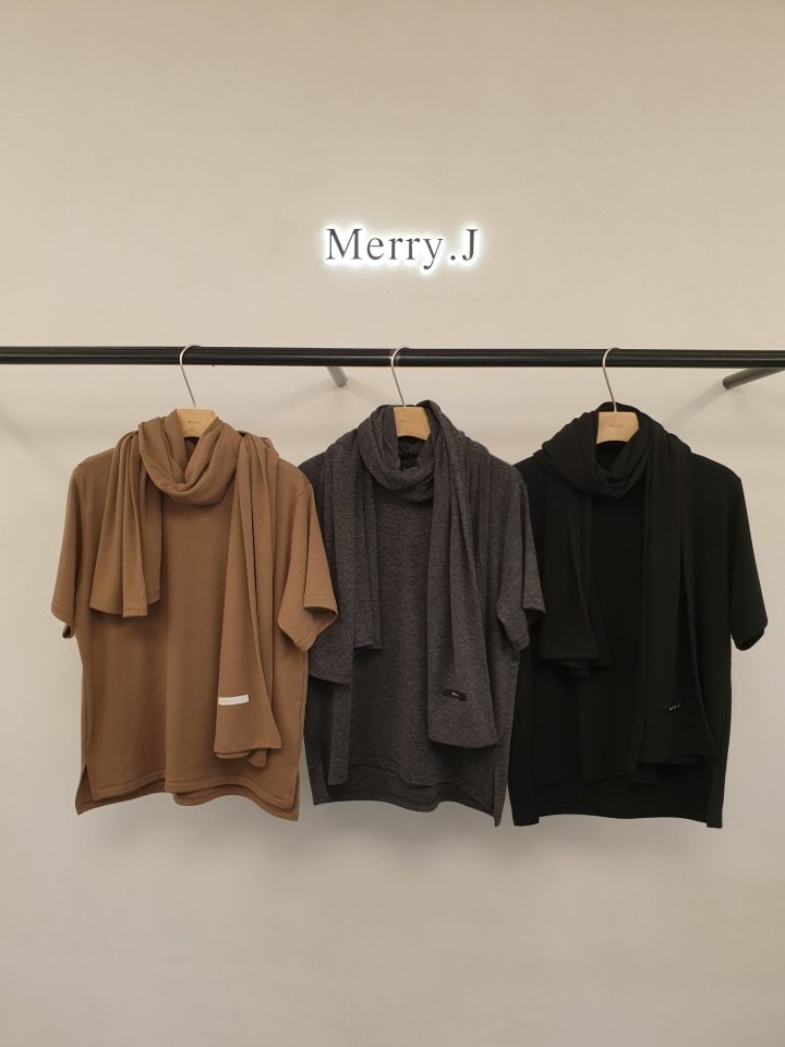 Merry J - Korean Women Fashion - #thelittlethings - Philip Muffler Tee