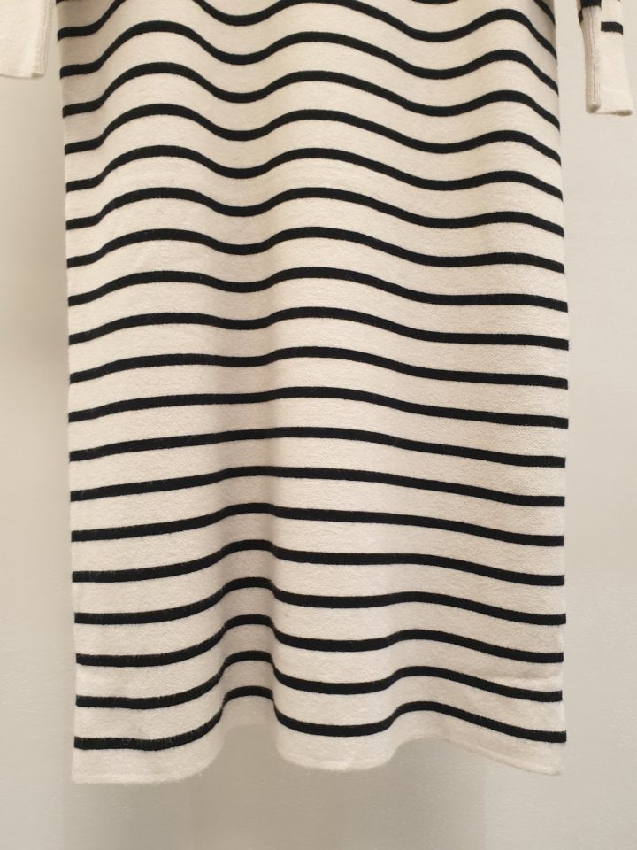 Merry J - Korean Women Fashion - #vintagekidsstyle - Love Stripe One-piece - 7