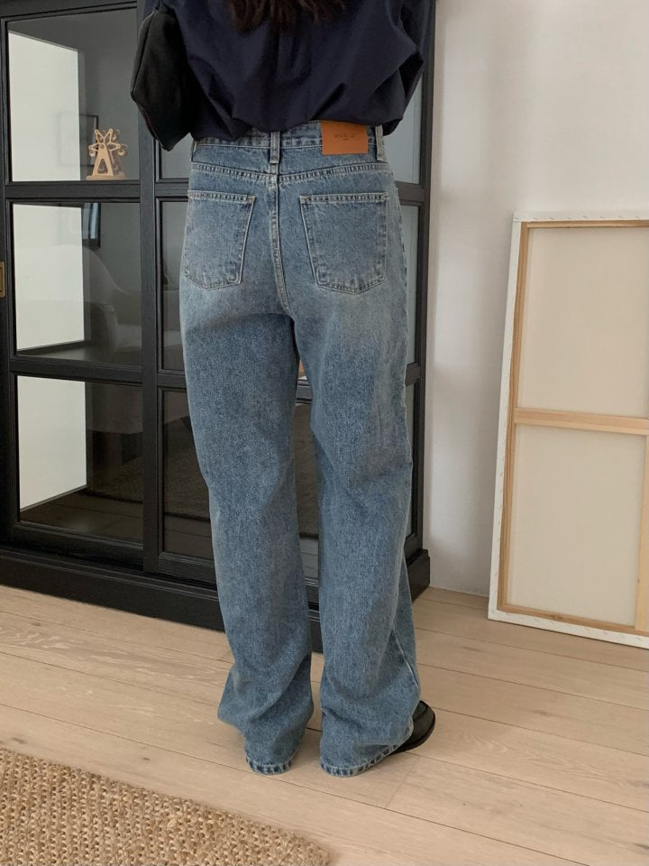 Merry pn - Korean Women Fashion - #momslook - House Denim Pants - 7