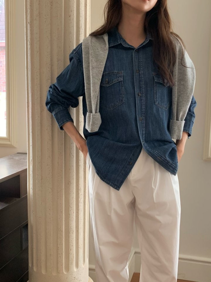 Moani - Korean Women Fashion - #womensfashion - Western Denim Shirts - 10