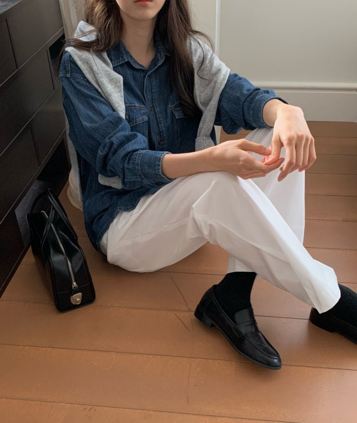 Moani - Korean Women Fashion - #womensfashion - Western Denim Shirts - 8