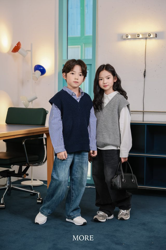 More - Korean Children Fashion - #littlefashionista - Pure Cotton Shirt - 4