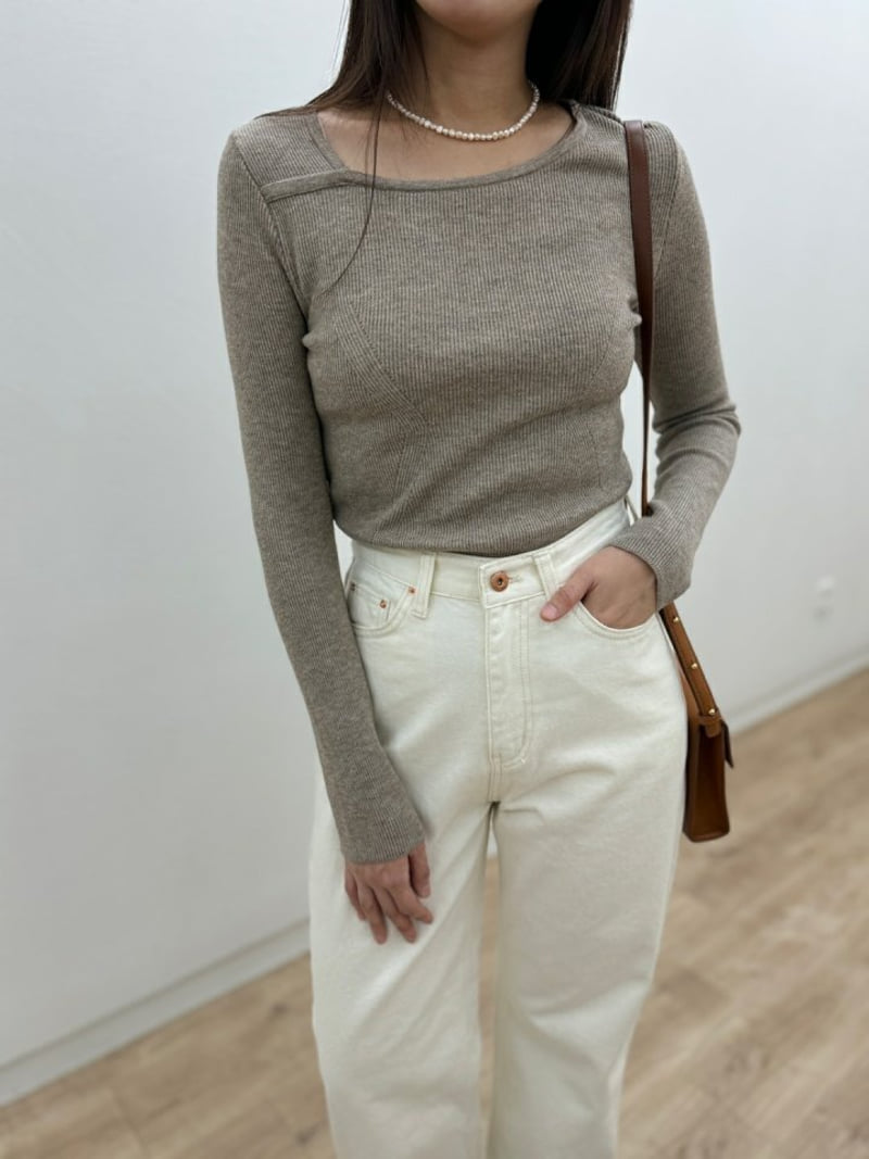 Most - Korean Women Fashion - #womensfashion - Cozy Rib Knit Top - 9