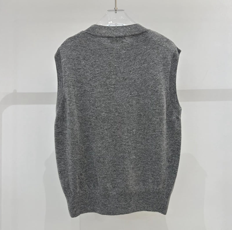 Neroli36 - Korean Women Fashion - #momslook - Cashmere Wool Vest - 9