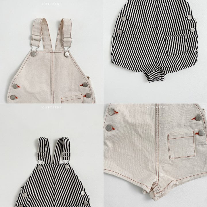 Oott Bebe - Korean Baby Fashion - #babyclothing - Love Overalls - 8