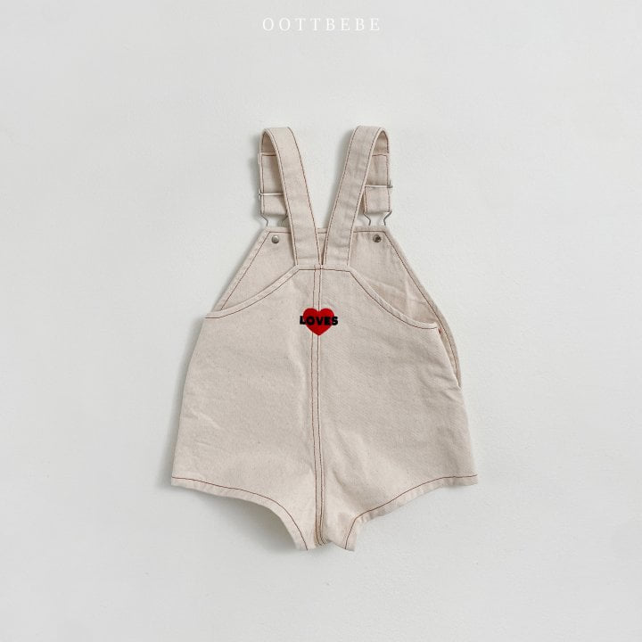 Oott Bebe - Korean Baby Fashion - #babygirlfashion - Love Overalls - 11