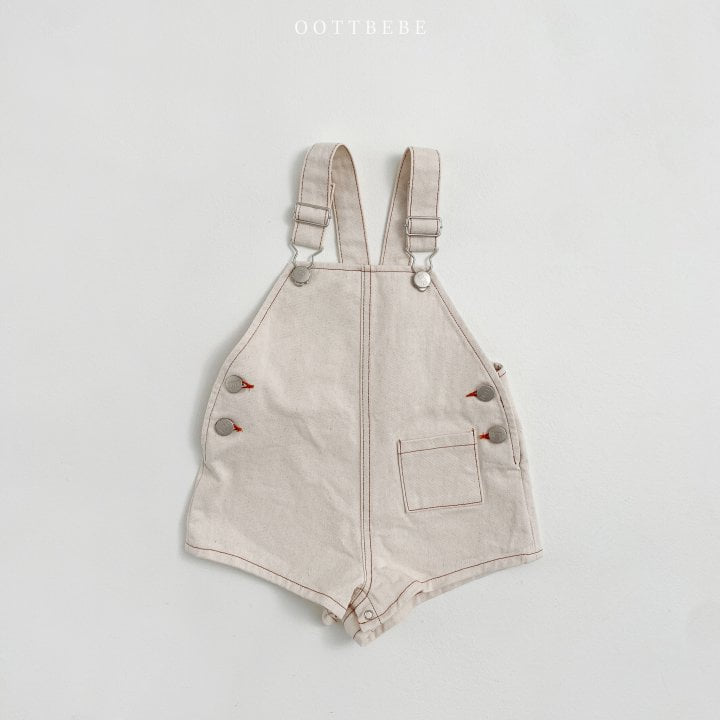 Oott Bebe - Korean Baby Fashion - #onlinebabyboutique - Love Overalls - 3