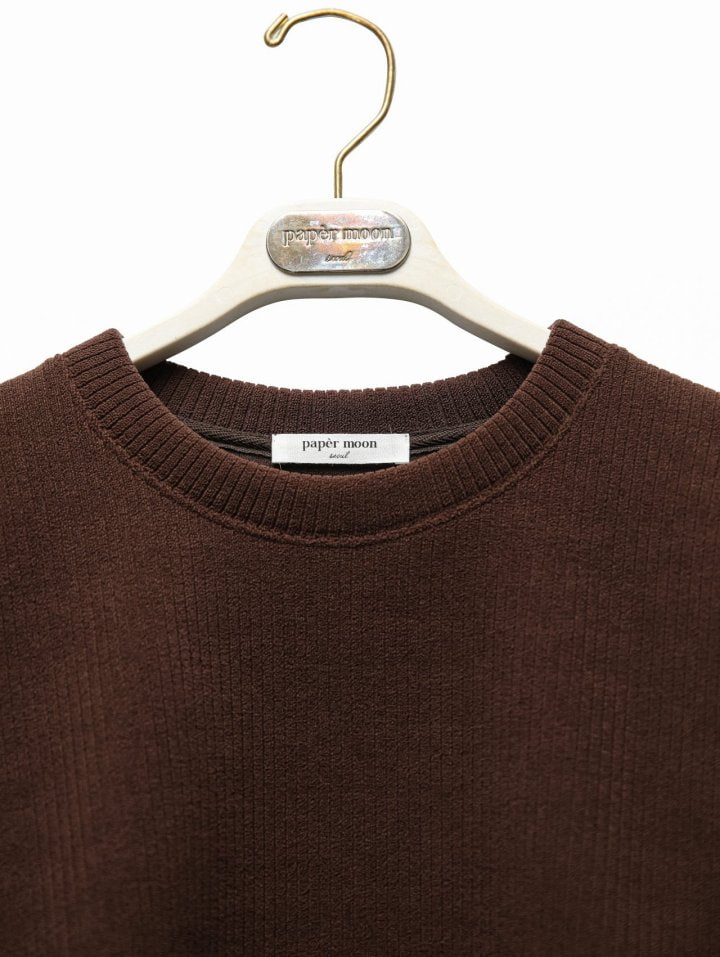 Paper Moon - Korean Women Fashion - #womensfashion - Rib Crop Long Sleeved Top - 10