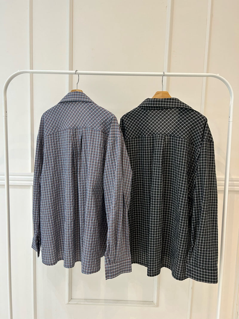 Pearls room - Korean Women Fashion - #pursuepretty - Check Shirt - 12