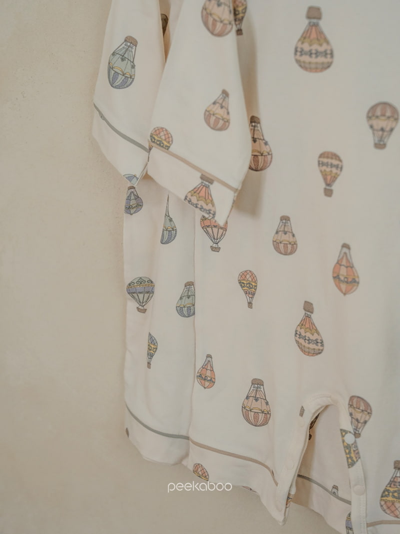 Peekaboo - Korean Baby Fashion - #babyboutique - Hot Air Balloon Baby Bodysuit - 10