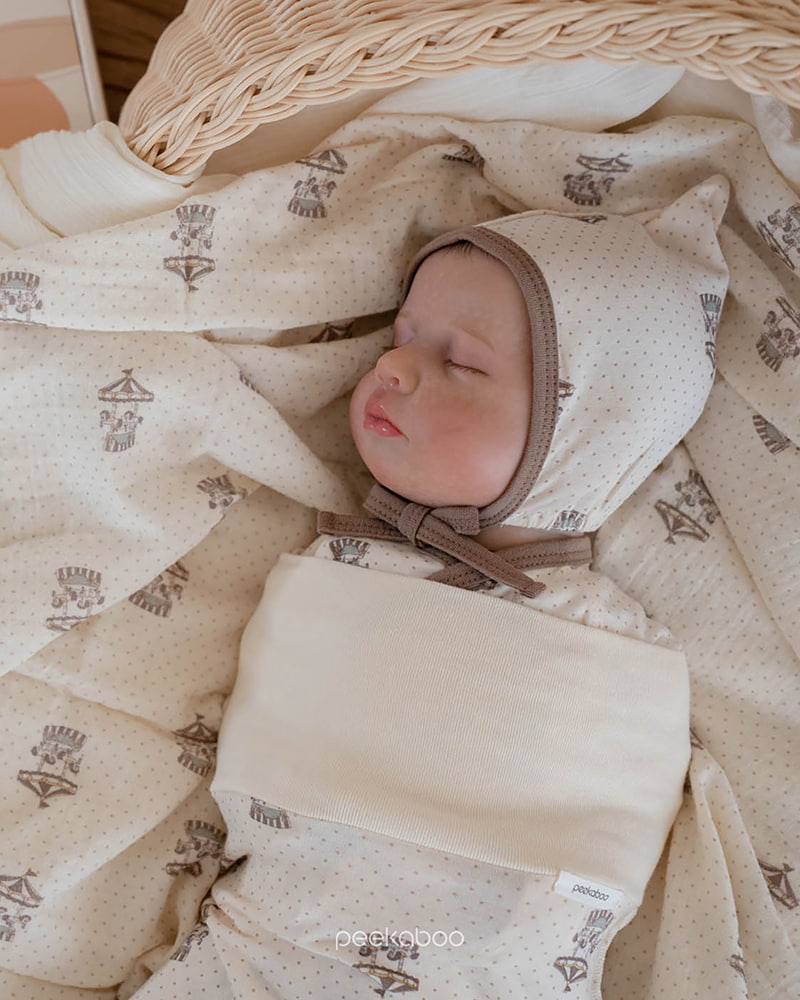 Peekaboo - Korean Baby Fashion - #babyfashion - Newborn Orgel Bennet Set - 8