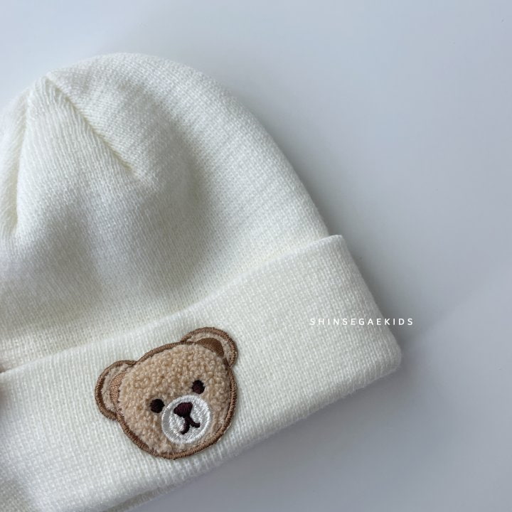 Shinseage Kids - Korean Baby Fashion - #babyclothing - Bear Beanie - 6