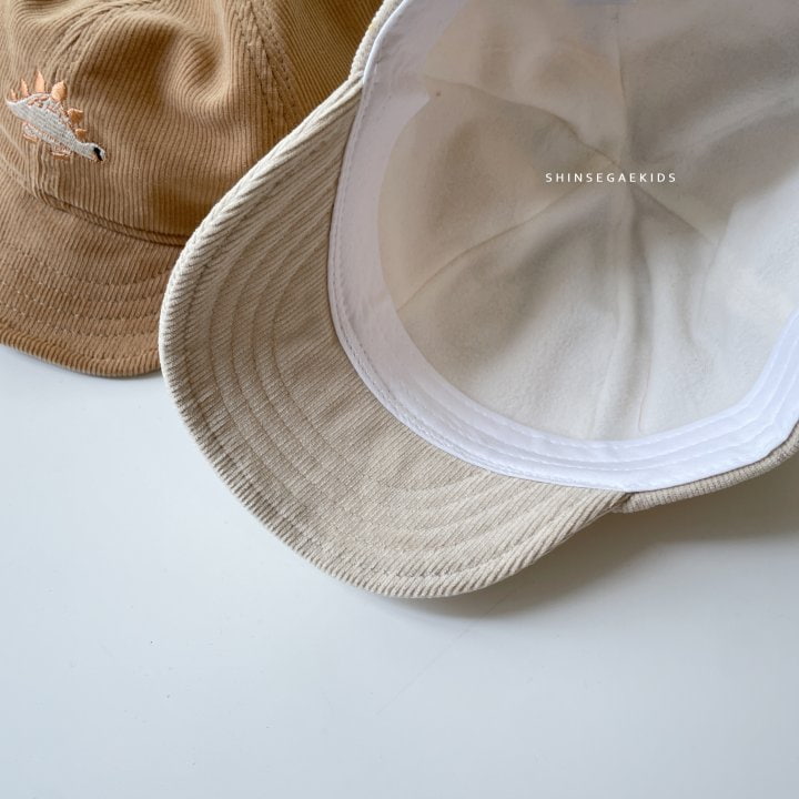 Shinseage Kids - Korean Baby Fashion - #babylifestyle - Corduroy Dino Hat - 7