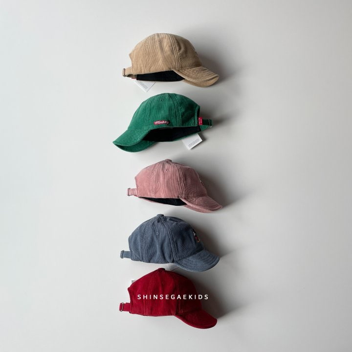 Shinseage Kids - Korean Baby Fashion - #babyoutfit - Toddler Corduroy M Hat