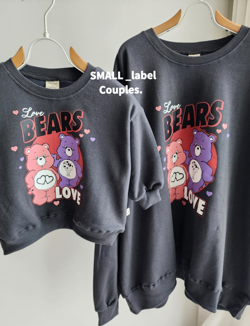 Small Label - Korean Women Fashion - #vintageinspired - Mom Love Bears Sweatshirts - 3