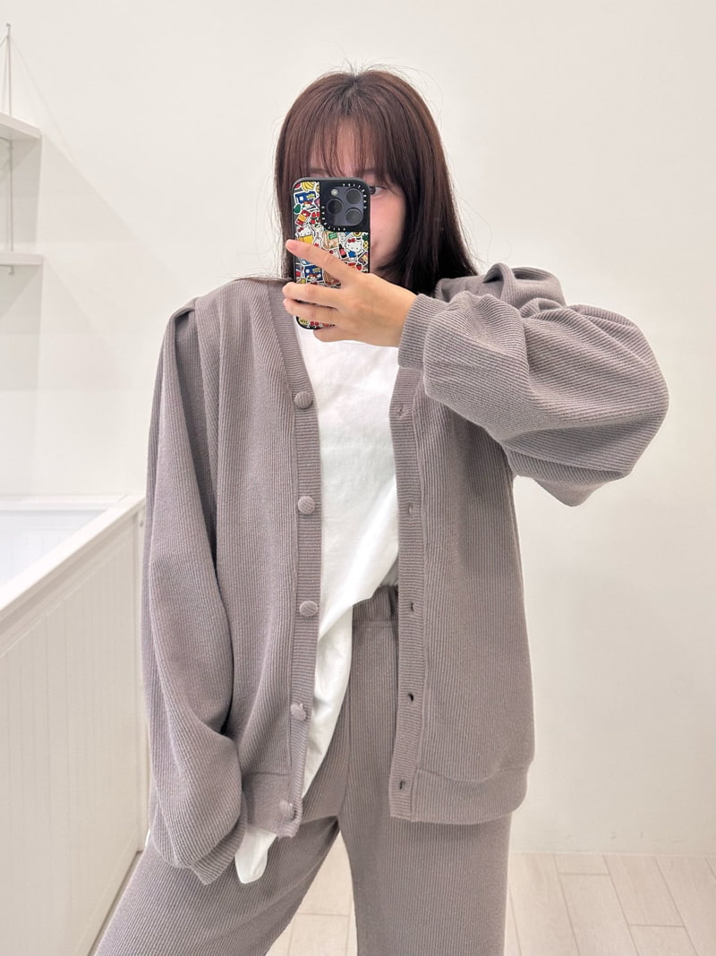 Something - Korean Women Fashion - #restrostyle - Out Cardigan - 10