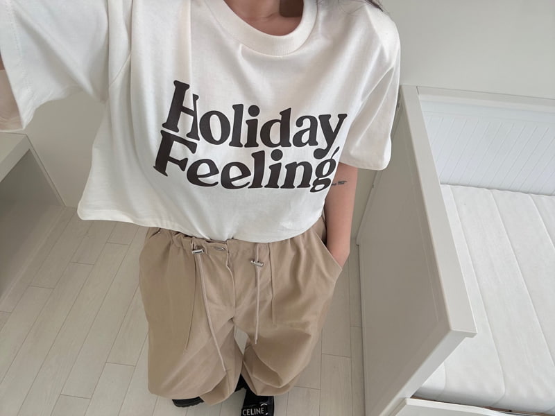 Something - Korean Women Fashion - #thelittlethings - Feeling Tee - 8