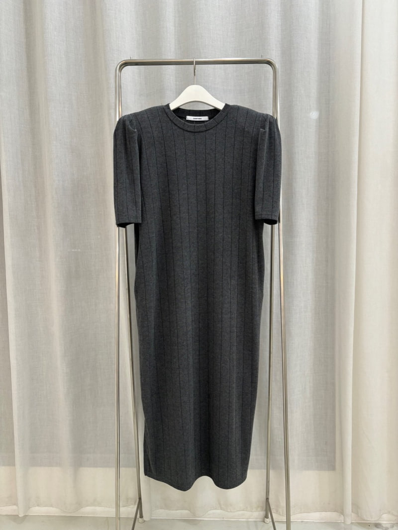 Something - Korean Women Fashion - #womensfashion - Laurin Padded One-piece - 3