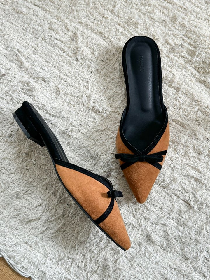 Vade - Korean Women Fashion - #momslook - Unique Low Stiletto - 3