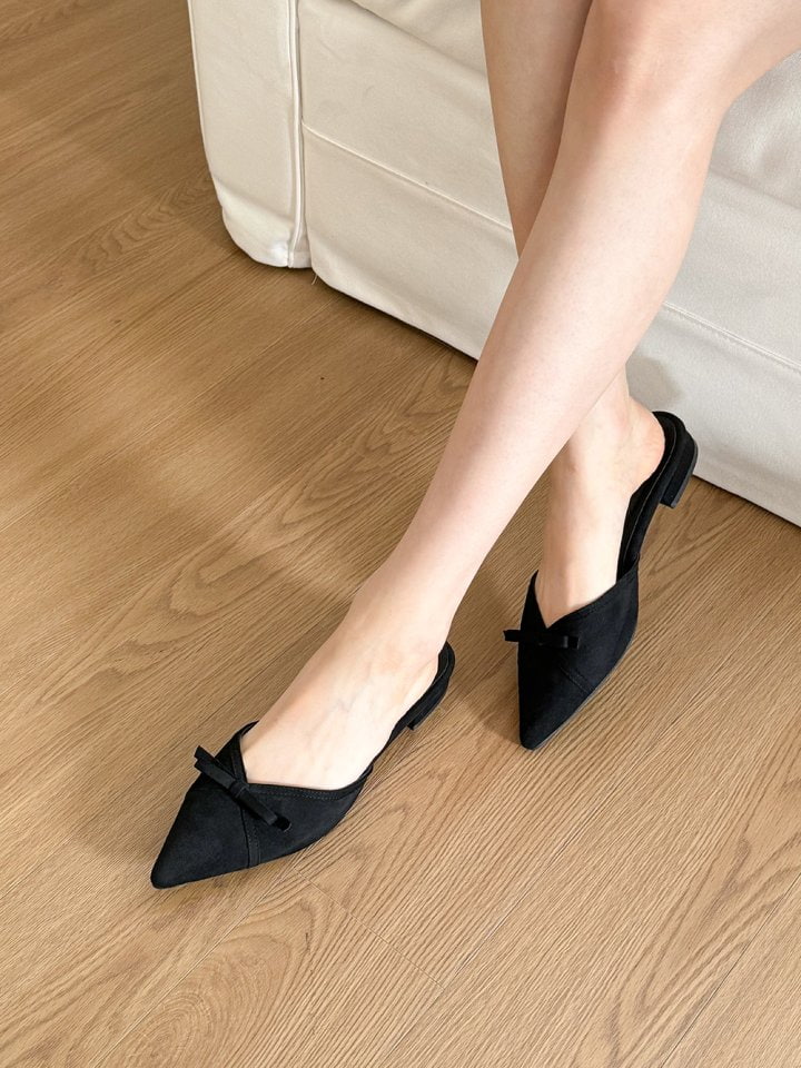 Vade - Korean Women Fashion - #momslook - Unique Low Stiletto - 5