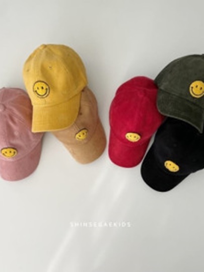 Corduroy Smile Hat