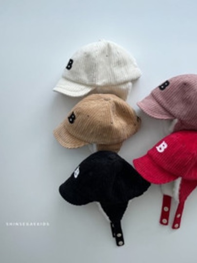 B Corduroy Ears Cap